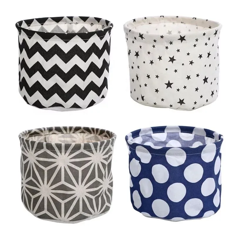 fold-away fabric hamper