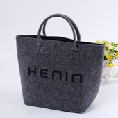 Shopping Felt Tote Bag