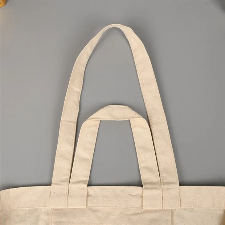 Promotional Eco Friendly Cotton Tote Bag With Logos