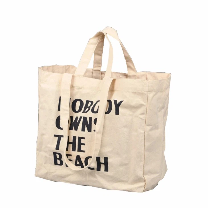 Promotional Eco Friendly Cotton Tote Bag With Logos